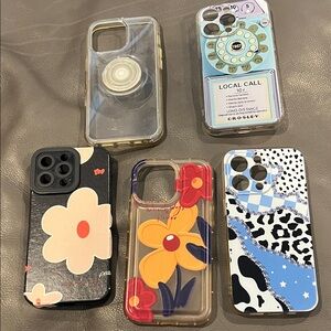 ALL 5 IPhone 13pro cases